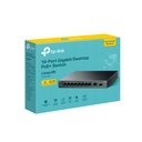 Switch TP-Link Gigabit de sobremesa de 10 puertos con 8 puertos PoE+ y Puerto SFP Gigabit