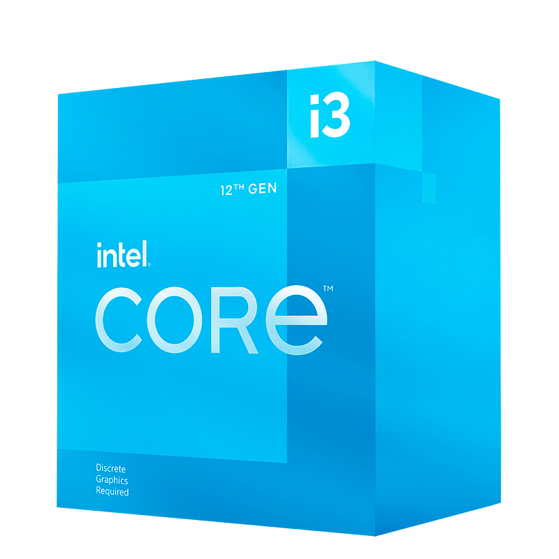 Procesador Intel Core i3-12100F, 3.30/4.30GHz, 12MB SmartCaché, LGA1700, Intel 7 (10nm)