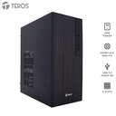 Case TEROS TE-1034S, Mini Tower, MICRO-ATX / MINI-ITX, USB, Audio, Fuente 250W